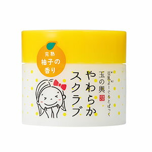 豆乳よーぐるとぱっく玉の輿 やわらかスクラブ / 本体 / 100g / 柚子