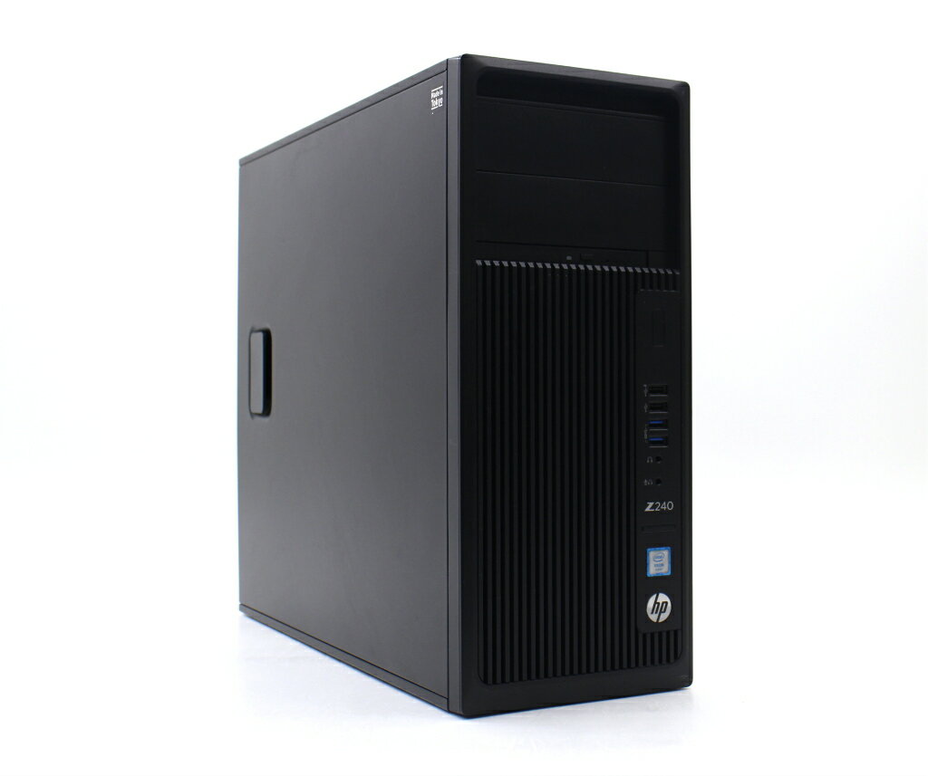 hp Z240 Tower Workstation Xeon E3-1225 v5 3.3GHz 8GB 256GB(ViSSD) 500GB(HDD) Quadro K1200 DVD+-RW Windows10 Pro 64bit yÁzy20221104z