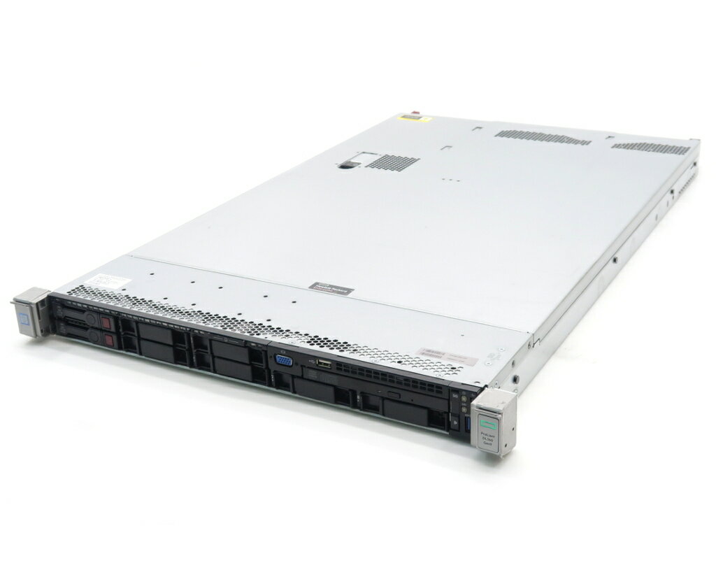 hp ProLiant DL360 Gen9 Xeon E5-2630 v3 2.4GHz 32GB 600GBx2台(SAS2.5インチ/12Gbps/RAID1構成) DVD-ROM SmartArray P440ar やや難あ..