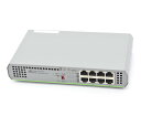 ◇Allied Telesis CentreCOM AT-GS910/8 8ポート1000BASE-T搭載スイッチングハブ 設定初期化済 【中古】【202305...