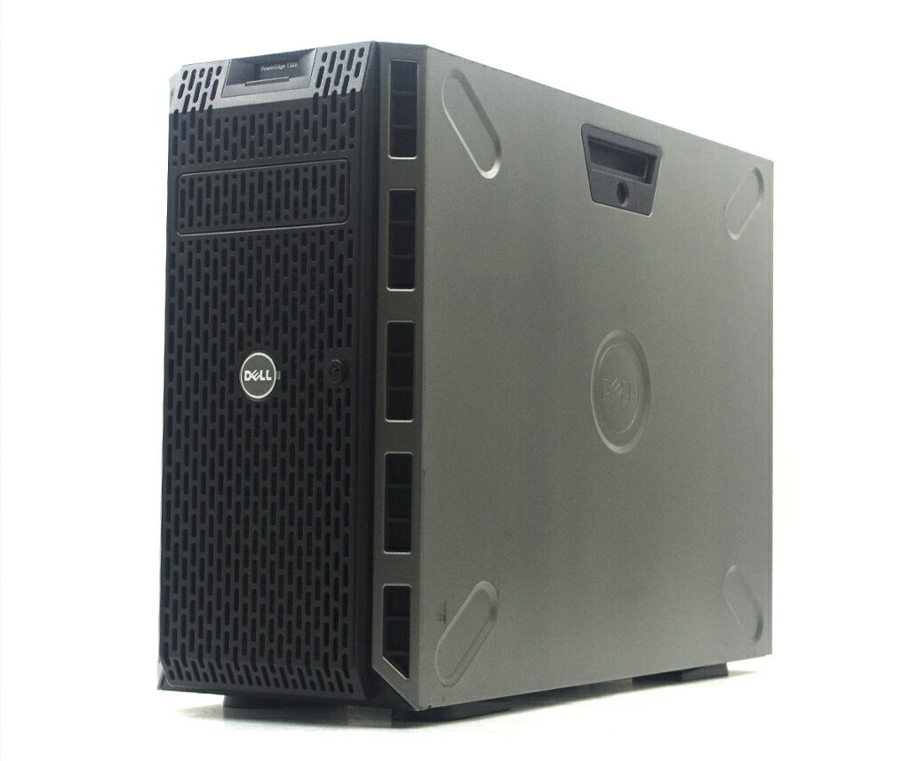 DELL PowerEdge T320 Xeon E5-2403 v2 1.8GHz 32GB 500GBx2台(SATA3.5インチ/RAID1構成) DVD-ROM PERC H310 【中古】【20230502】