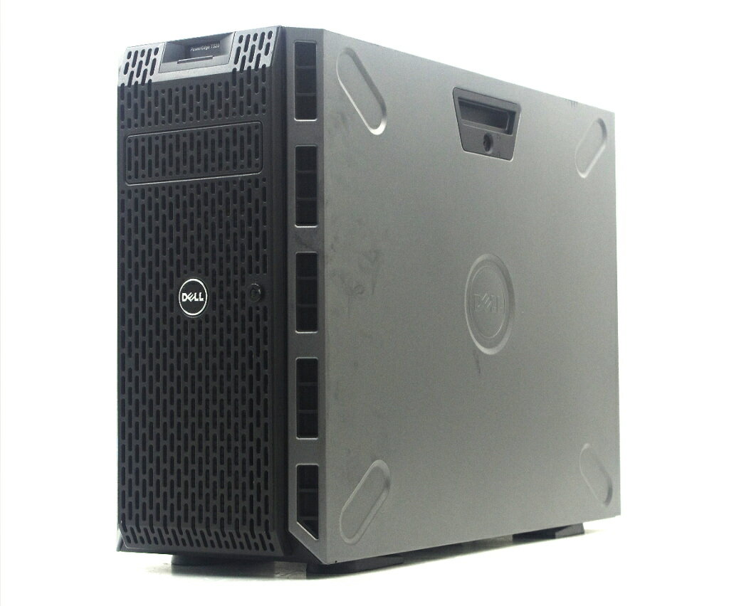 DELL PowerEdge T320 Xeon E5-2403 v2 1.8GHz 16GB 500GBx2台(SATA3.5インチ/RAID1構成) DVD-ROM PERC H310 【中古】【20230502】