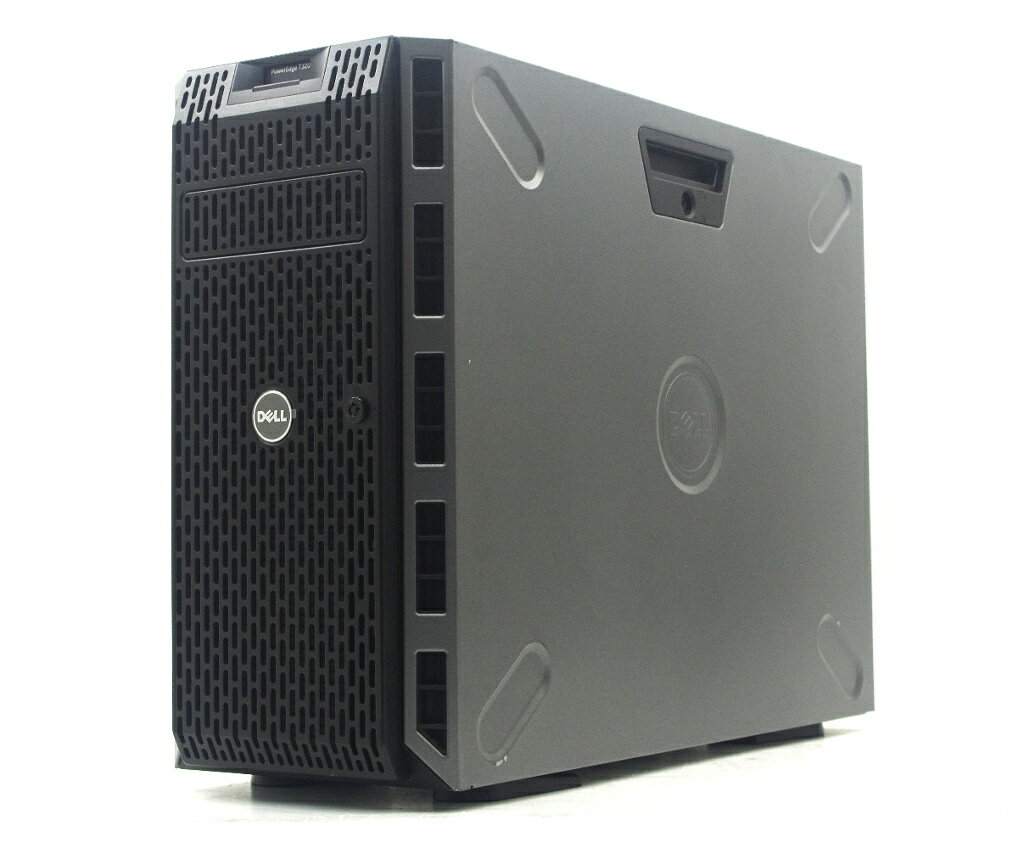 DELL PowerEdge T320 Xeon E5-2403 v2 1.8GHz 8GB 500GBx2台(SATA3.5インチ/RAID1構成) DVD-ROM PERC H310 【中古】【20230502】