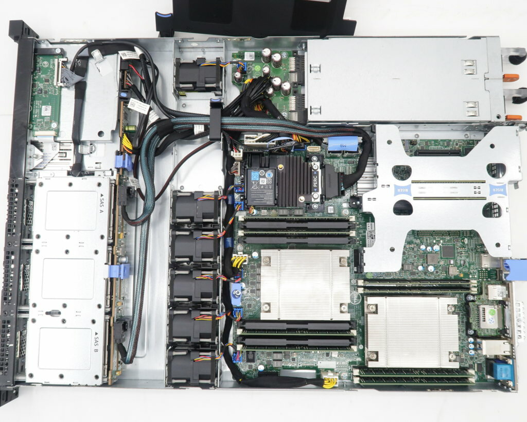 DELL PowerEdge R430 Xeon E5-2640 v3 2.6GHz*2 64GB 600GBx8��(SAS2.5�����/6Gbps/RAID60����) DVD-ROM AC*2 PERC H730 Mini ����šۡ�20230525��