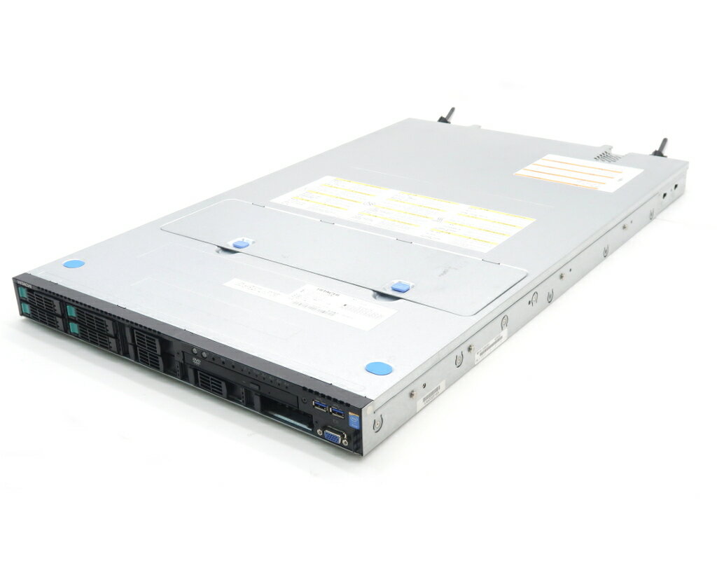 HITACHI HA8000/RS210 Xeon E5-2660 v3 2.6GHz 32GB 1TBx3台(SAS2.5インチ/6Gbps/RAID5構成) DVD-ROM AC*2 MR9362-8i 【中古】【20230502】