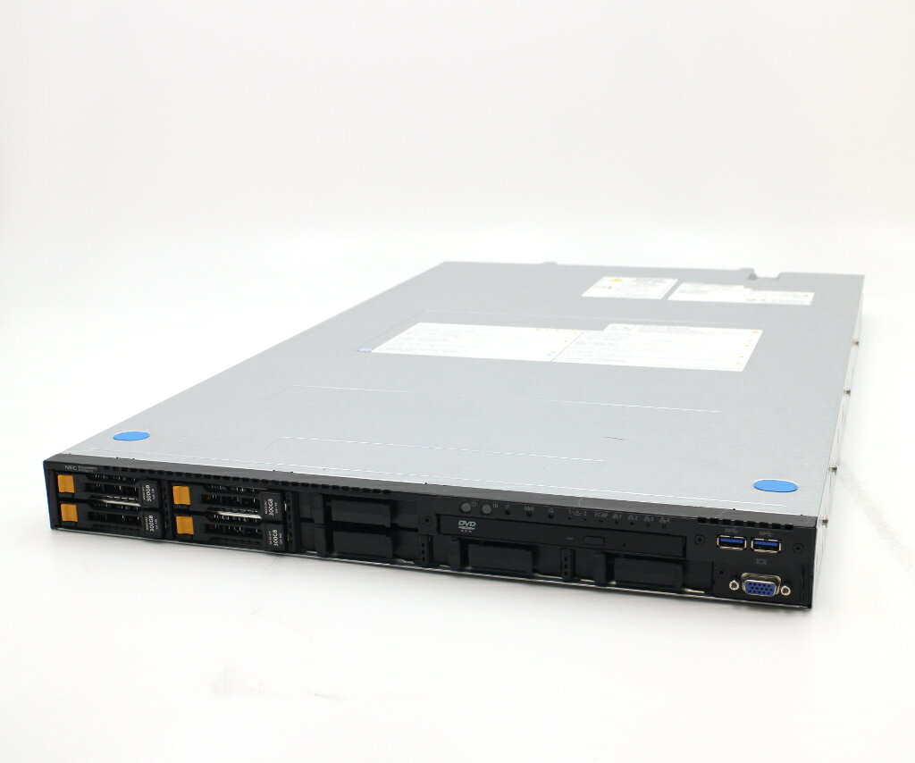 NEC Express5800/R120g-1E Xeon E5-2603 v4 1.7GHz*2 32GB 300GBx4(SAS2.5/6Gbps/RAID5) DVD-ROM AC*2 MegaRAID MR9362-8i šۡ20230706