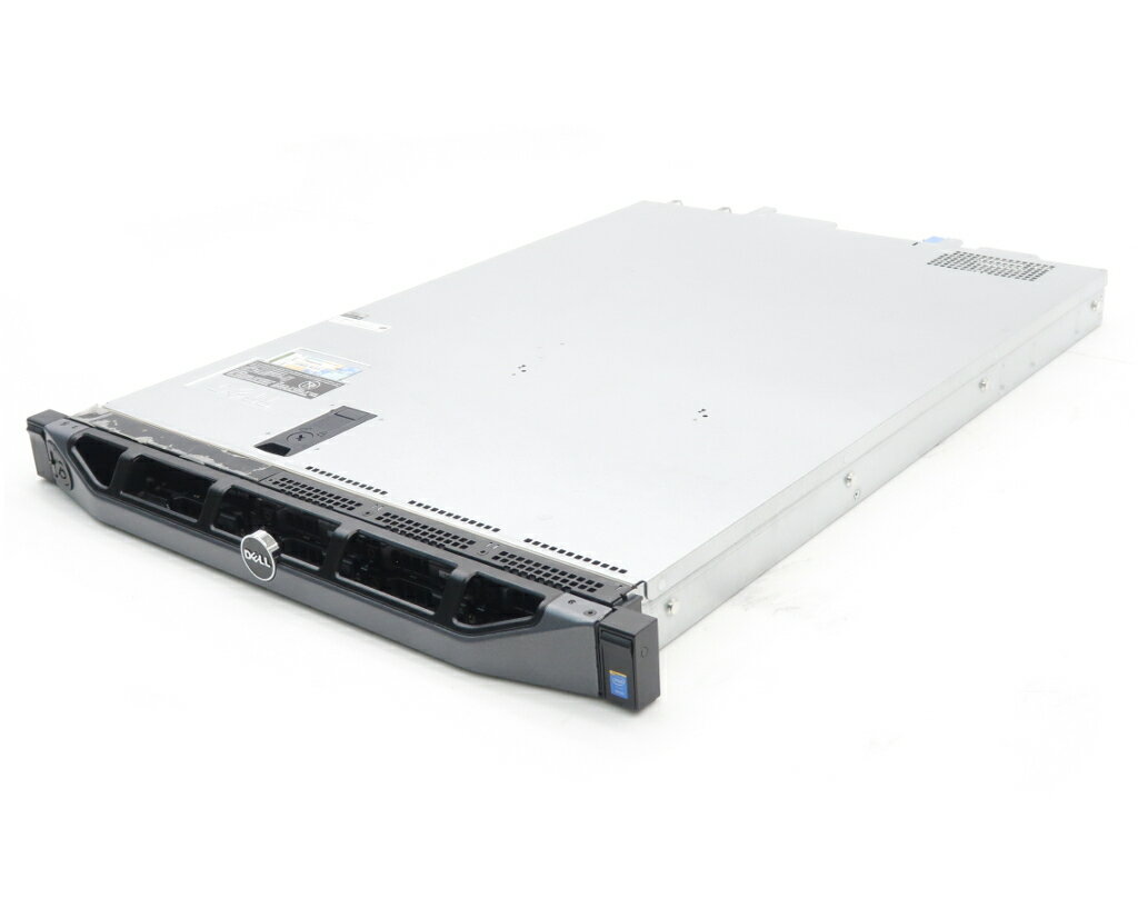 DELL PowerEdge R430 Xeon E5-2698 v3 2.3GHz 64GB 1.2TBx6台 SAS2.5インチ/12Gbps/RAID50構成 DVD-ROM AC*2 PERC H730P Mini 【中古】【20230706】