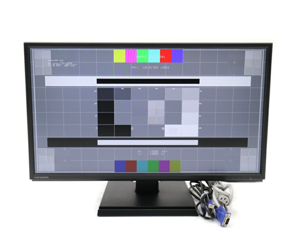 IO DATA LCD-AH241EDB 23.8インチ非光沢ADSパネル フルHD 1920x1080ドット HDMI/アナログRGB入力 【中古】【20230817】
