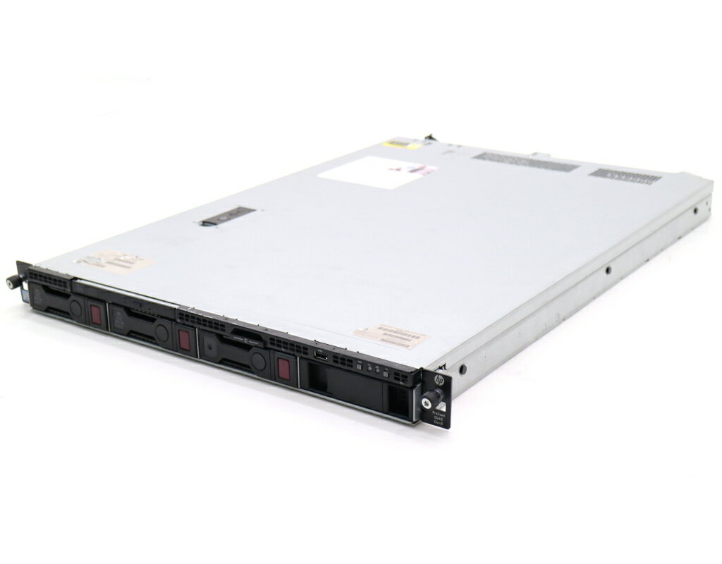 hp ProLiant DL60 Gen9 Xeon E5-2603 v3 1.6GHz 32GB 4TBx2台(SATA3.5インチ/RAID1構成) DVD-ROM SmartArray P440 【中古】【20230915】