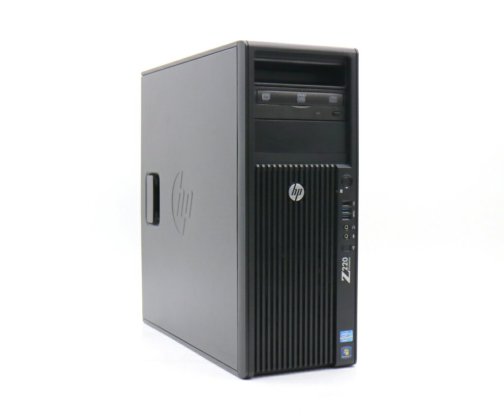 hp Z220 CMT Workstation Xeon E3-1270 v2 3.5GHz 8GB 500GB(HDD) Radeon R7 240 DVD -RW Windows7 Pro 64bit 【中古】【20231018】