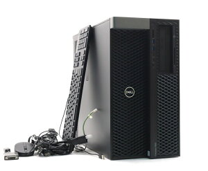 DELL Precision 7920 Tower Xeon Gold 6136 3GHz(24åCPU2) 64GB 256GB(SSD/RAID0)+1TBx2(RAID1) P4000 DVD+-RW Windows10 šۡ20240126