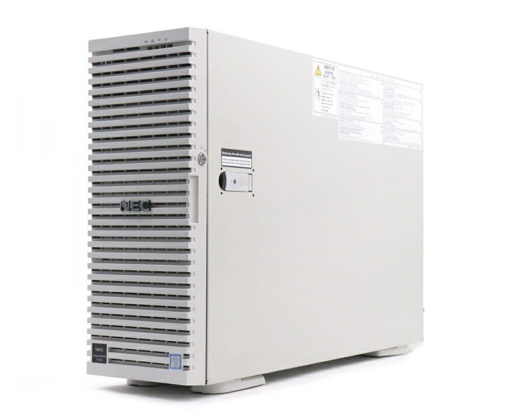 【送料無料対象外】NEC Express5800/T120h Xeon Silver 4110 2.10GHz(16スレッドCPUx2基) 32GB 300GBx3台(SAS2.5/12Gbps/RAID5) P408i-a SR Gen10【沖縄不可】 【中古】【20240417】【送料無料ライン対象外】