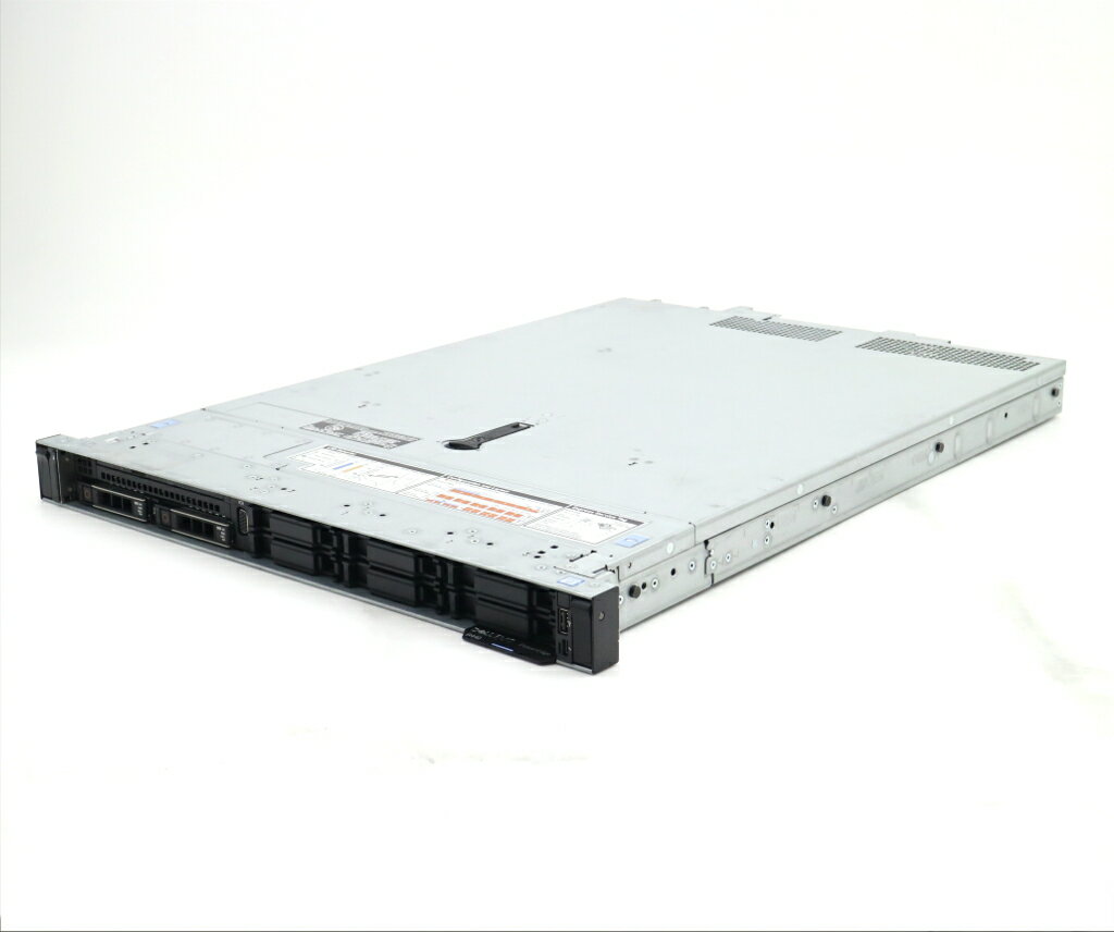 DELL PowerEdge R440 Xeon Gold 6230 2.1GHz 40スレッドCPU2基 96GB 900GBx2台 SAS2.5インチ/12Gbps/RAID1構成 AC*2 PERC H730P 【中古】【20240222】