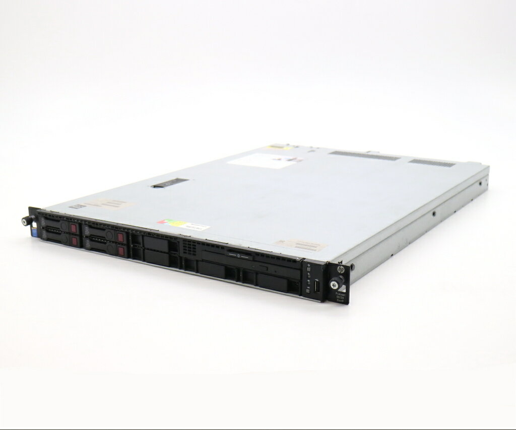 hp ProLiant DL120 Gen9 Xeon E5-2640 v3 2.6GHz 32GB 900GBx4台 SAS2.5インチ/6Gbps/RAID6構成 DVD-ROM AC*2 SmartArray P440 【中古】【20240417】