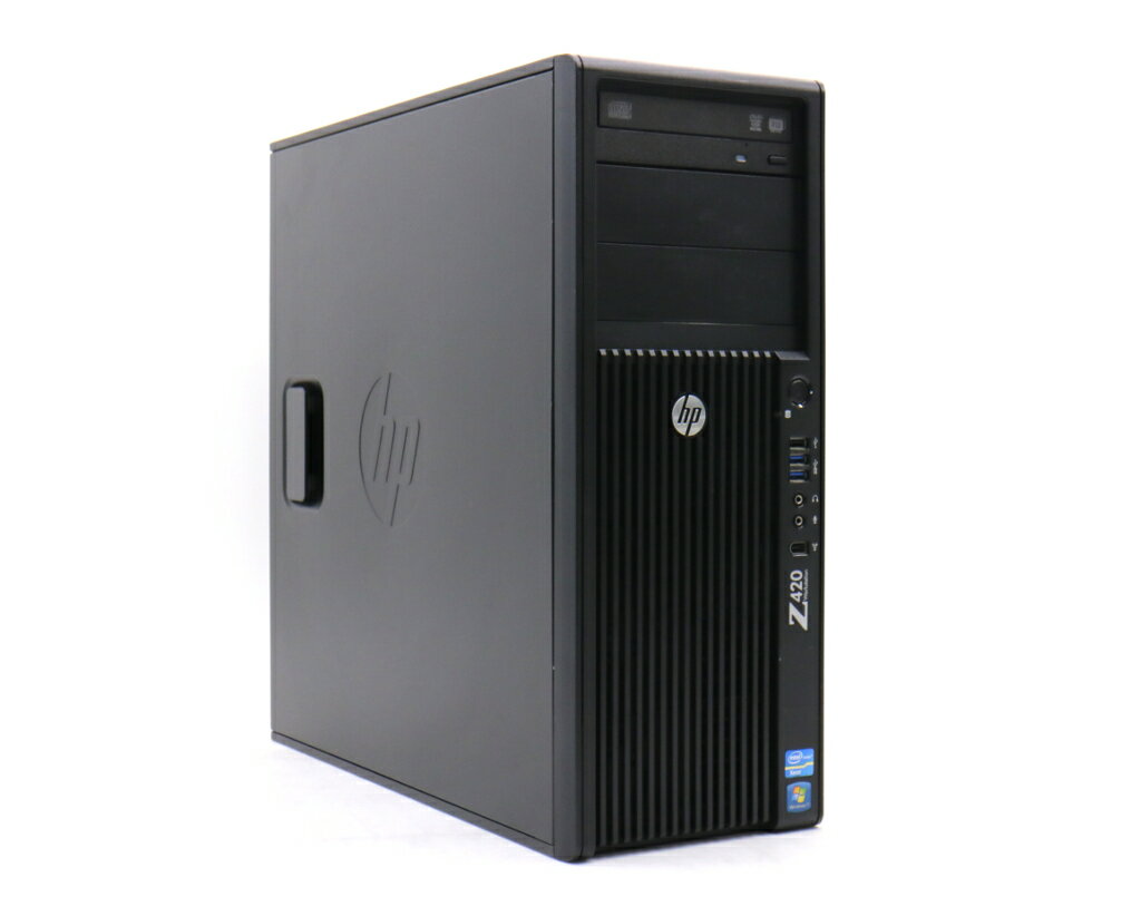 hp Z420 Workstation Xeon E5-1650 3.2GHz 16GB 500GB(HDD) FirePro V3900 DVD -RW Windows7 Pro 64bit 【中古】【20240517】