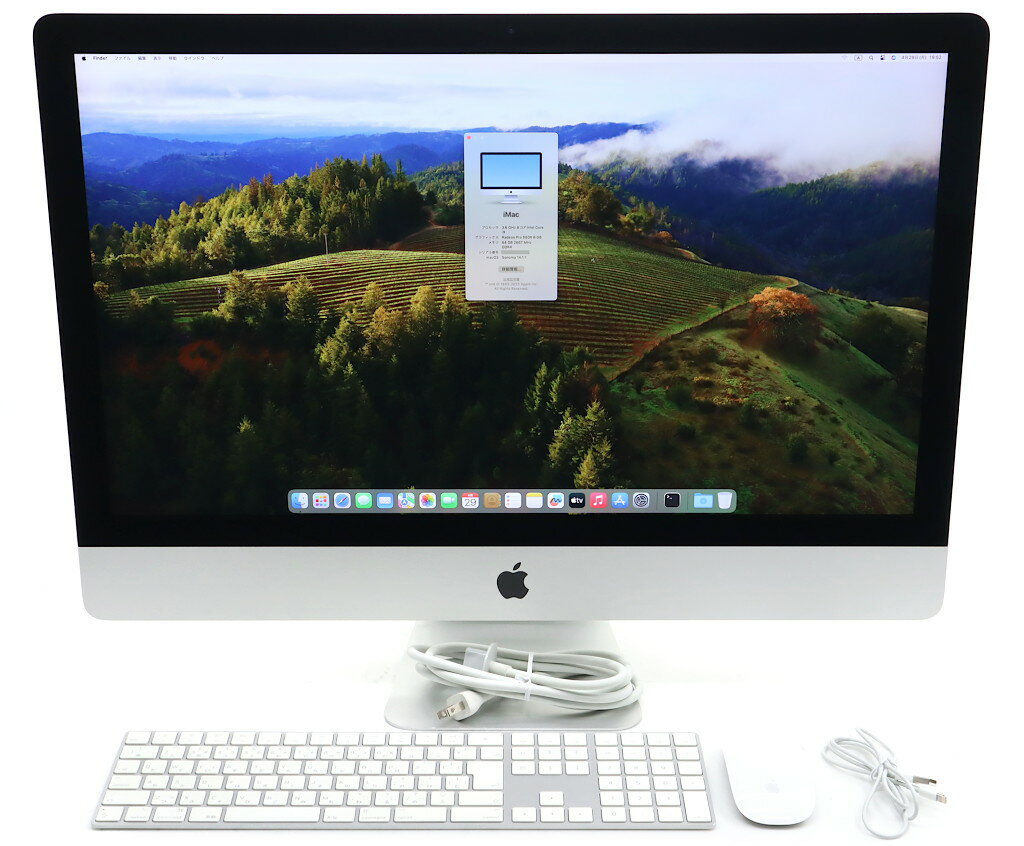 Apple iMac Retina 5K 27インチ 2019 Core i9-99