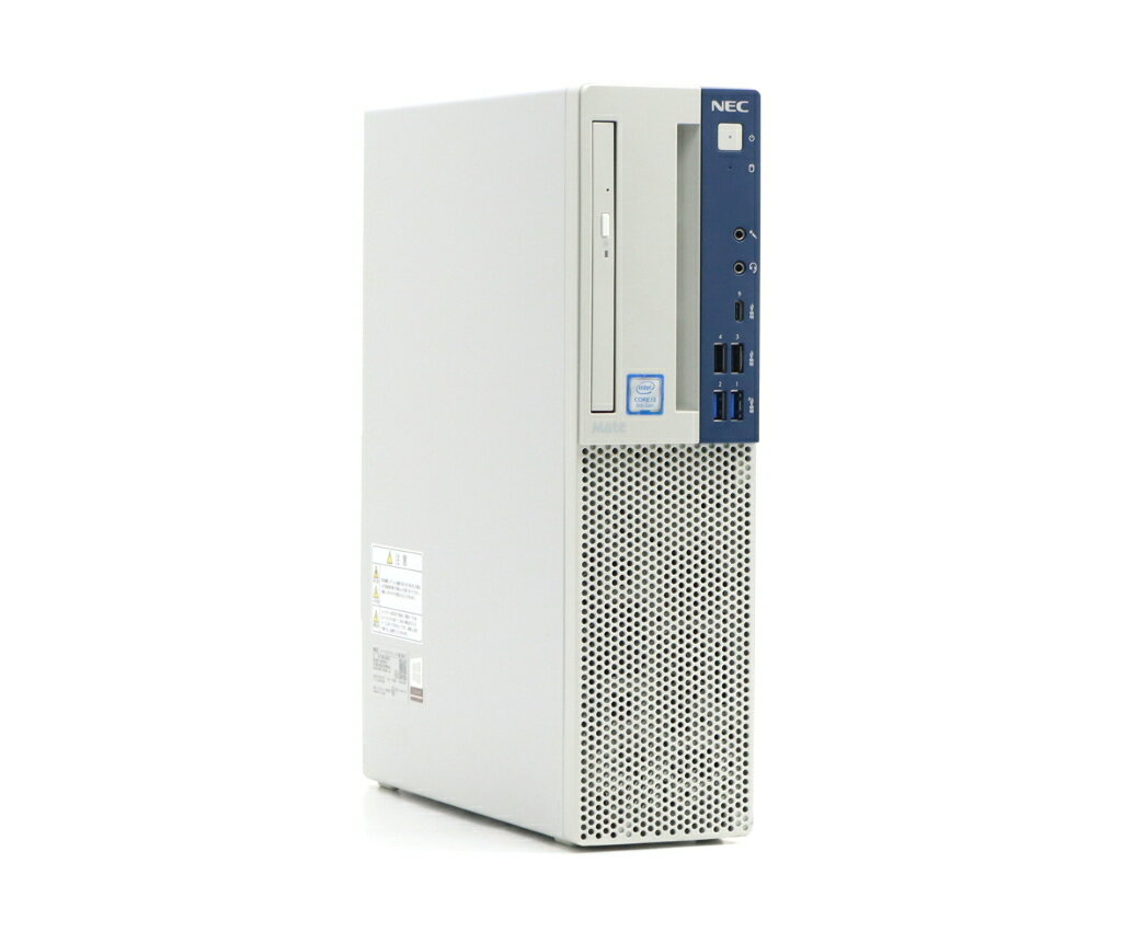 NEC Mate MKL36/B-5 Core i3-9100 3.60GHz 8GB 256GB(SSD) DisplayPort x2/アナログRGB出力 DVD-ROM Windows11 Pro 64bit 【中古】【20240514】