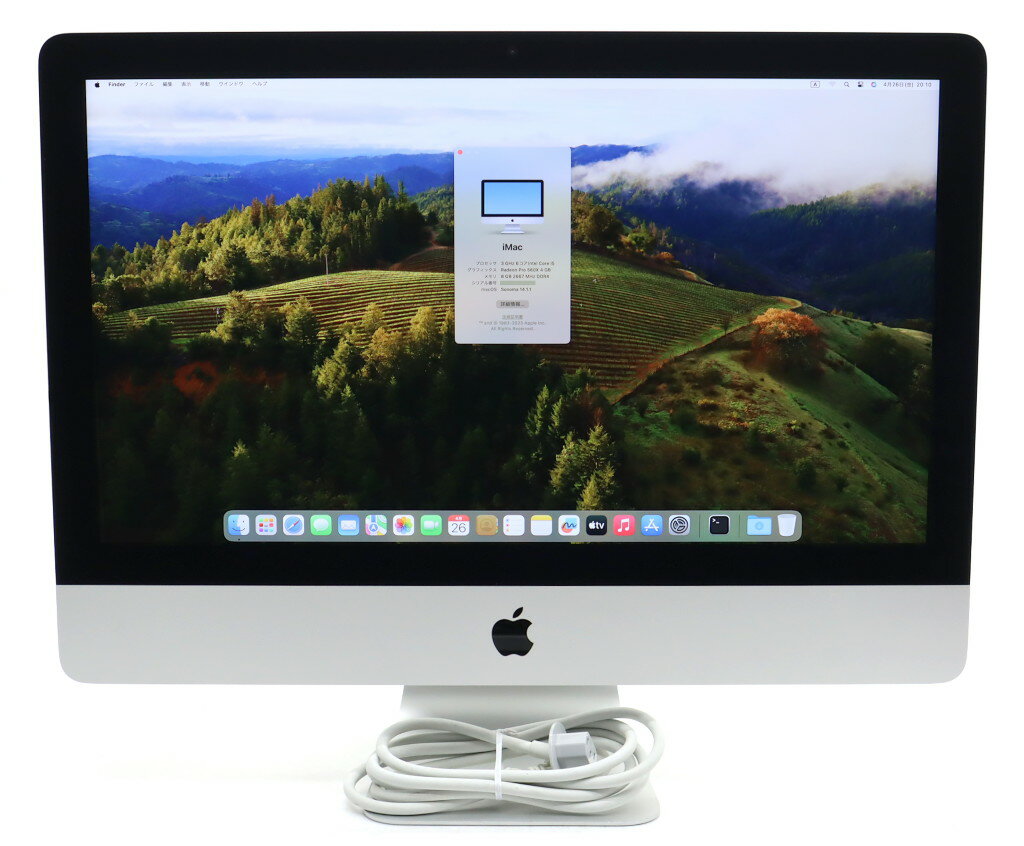 Apple iMac Retina 4K 21.5インチ 2019 Core i5-