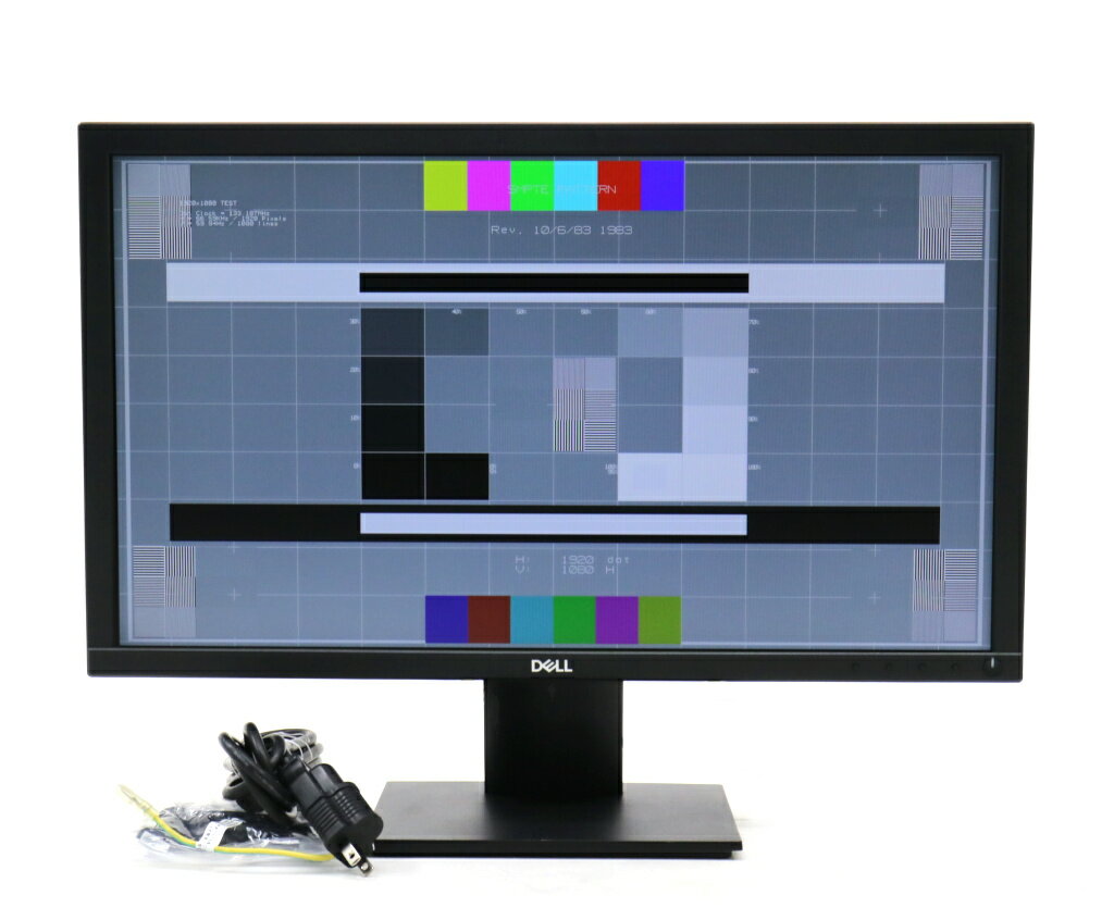 【並品】DELL E2221HN 21.5インチ非光沢TNパネル フルHD 1920x1080ドット HDMI/アナログRGB入力 【中古】【20240829】