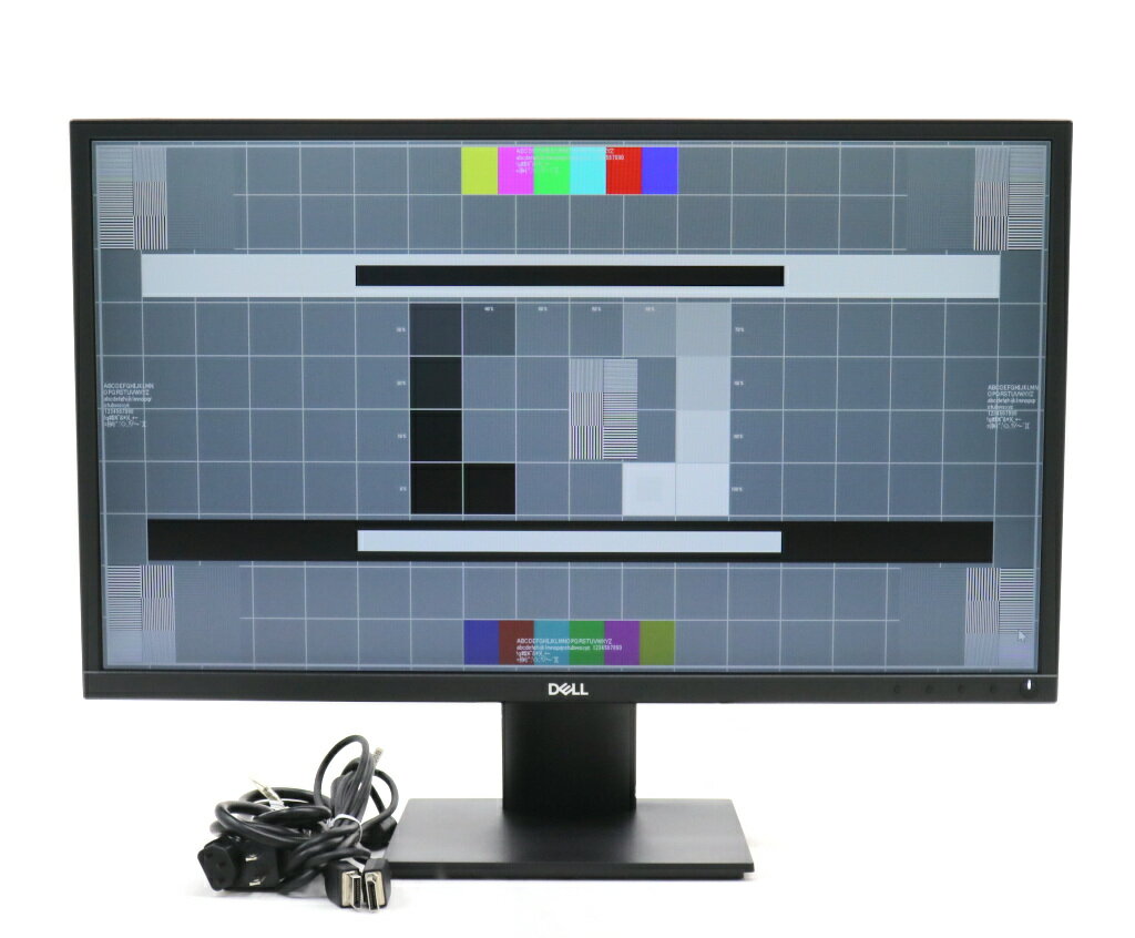 【並品】DELL E2420H 23.8インチ非光沢IPSパネル フルHD 1920x1080ドット DisplayPort/アナログRGB入力 【中古】【20240903】