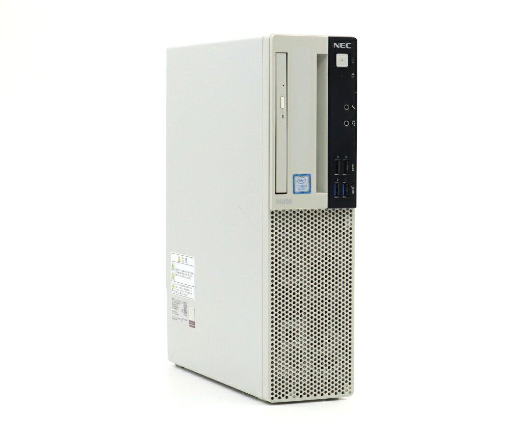NEC Mate MRL36/L-5 Core i3-9100 3.60GHz 8GB 256GB(新品SSD) DisplayPort x2/アナログRGB出力 DVD+-RW Windows11 Pro 64bit 小難 【中古】【20250318】