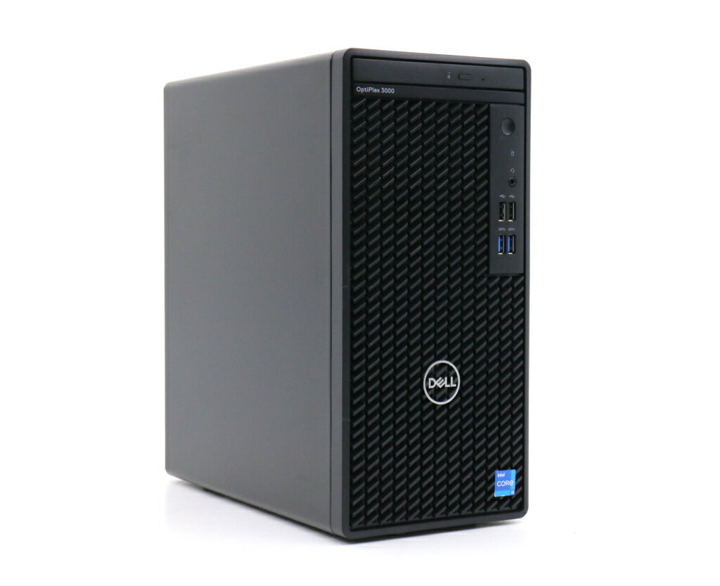 DELL OptiPlex 3000 Tower Core i5-12500 3GHz 16GB 256GB(NVMe SSD) HDMI/DisplyPort出力 DVD+-RW Windows11 Pro 64bit 【中古】【20250212】