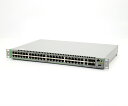 Allied Telesis AT-GS948MX 50ポート1000BASE-T 2ポートSFP+スロット搭載L2スイッチ VLAN等対応 GS900-5.4.7-2.4.rel BASE LICENSE 【中古】【20250106】