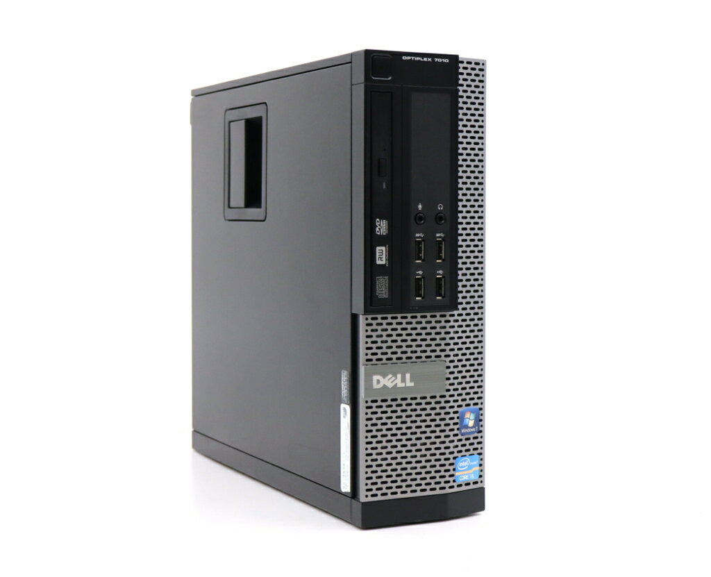 DELL OptiPlex 7010 SFF Core i5-3470 3.2GHz 8GB 500GB(HDD) DisplayPort x2/アナログRGB出力 DVD+-RW Windows7 Pro 64bit 【中古】【20250410】