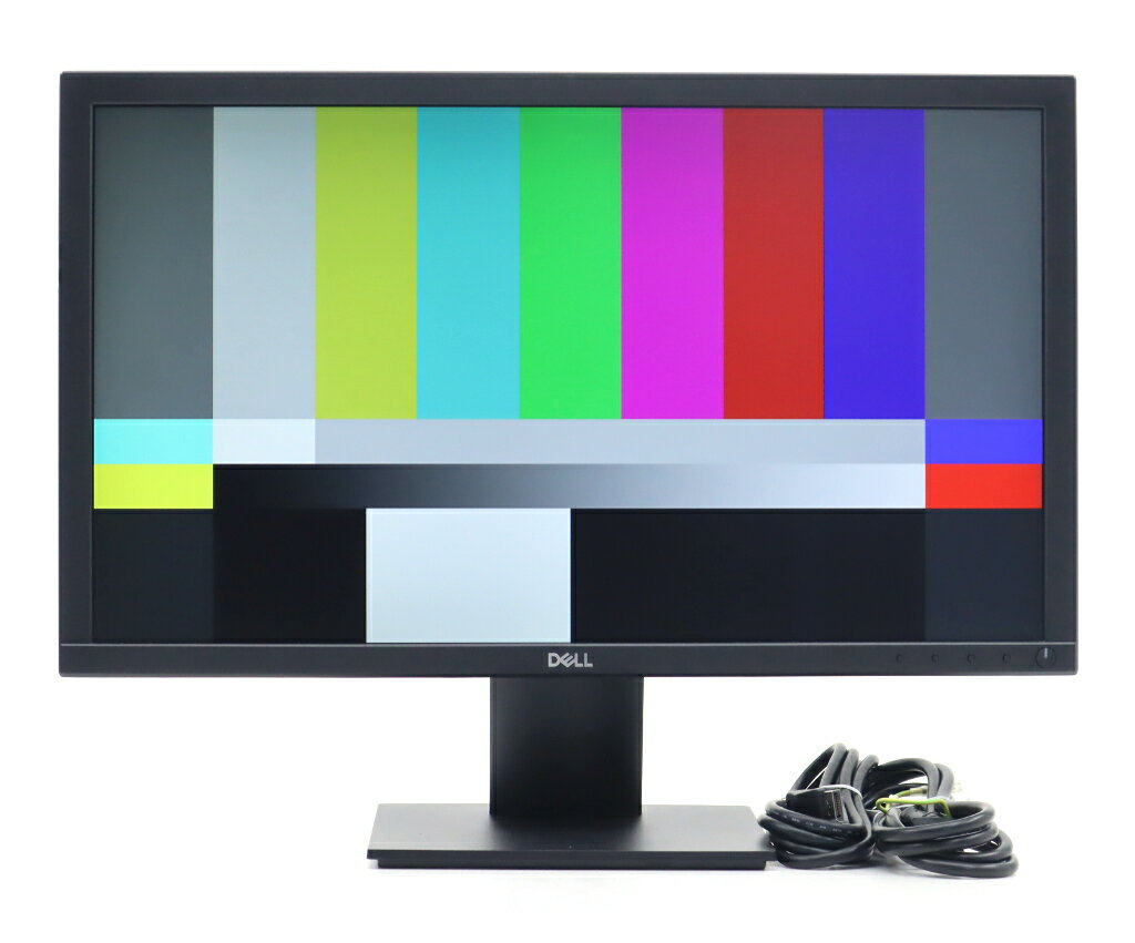 【並品】DELL E2220H 21.5インチ非光沢TNパネル フルHD 1920x1080ドット DisplayPort/アナログRGB入力 ..