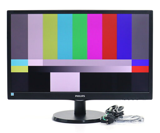PHILIPS 243V5Q 23.6インチ非光沢MVAパネル フルHD 1920x1080ドット HDMI/DVI-D/アナログRGB入力 画面全体に赤みあり 【中古】【20250612】 PHILIPS 243V5Q 23.6インチ非光沢MVAパネル フルHD 1920x1080ドット HDMI/DVI-D/アナログRGB入力 画面全体に赤みあり 【中古】【20250612】
