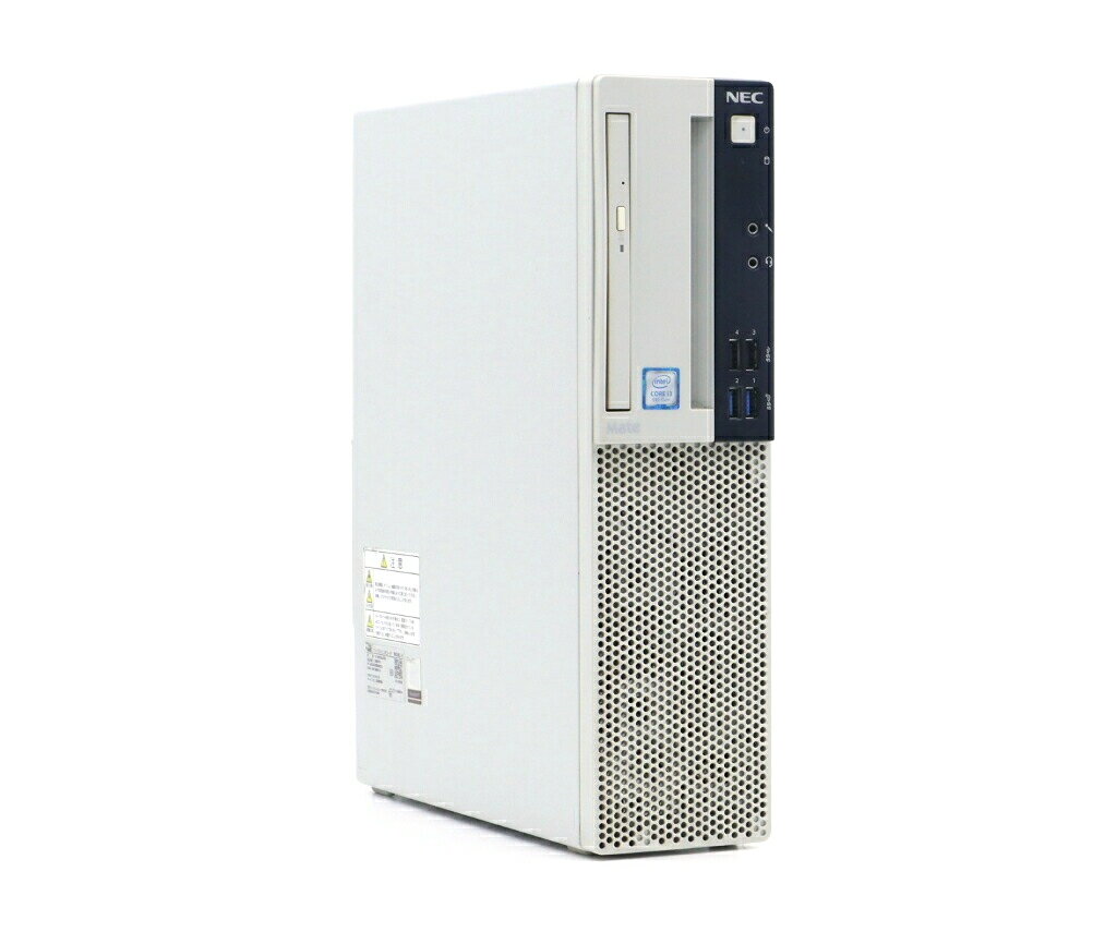 NEC Mate MUL36/L-5 Core i3-9100 3.6GHz 8GB 256GB(新品SSD) DisplayPort x2/アナログRGB出力 DVD+-RW Windows11 Pro 64bit 【中古】【20250708】