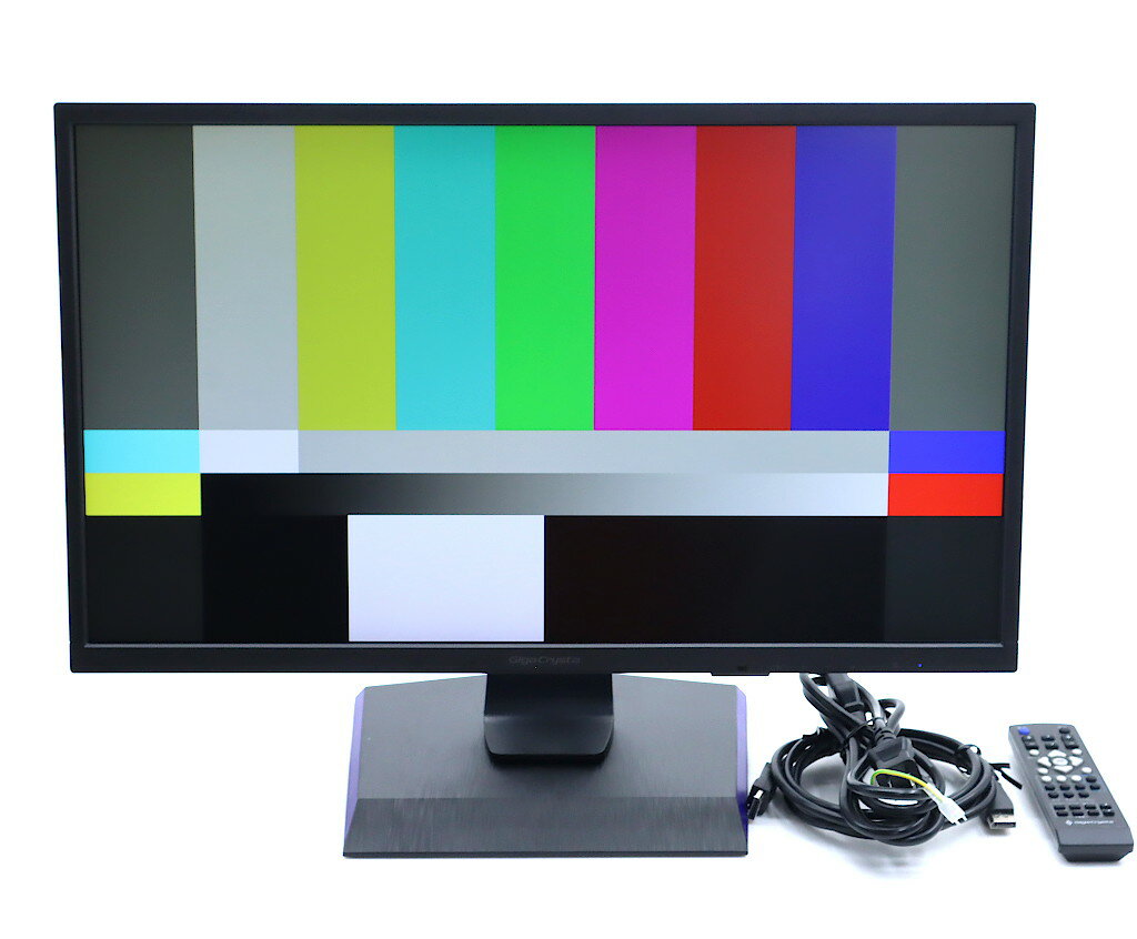 IO DATA GigaCrysta KH2500V-ZX2 24.5インチ非光沢TNパネル フルHD 1920x1080ドット HDMI x2/DisplayPort入力 目立つ使用感あり 【中古】【20250822】
