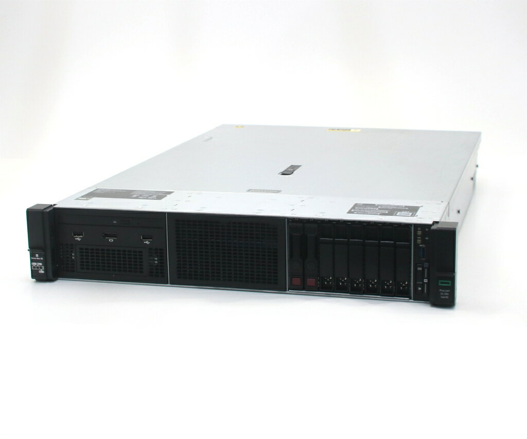 hp ProLiant DL380 Gen10 Xeon Gold 5222 3.8GHz 8GB 300GBx2台(SAS2.5インチ/12Gbps/RAID1) DVD-ROM AC*2 SmartArray P408i-a SR Gen10 【中古】【20251003】
