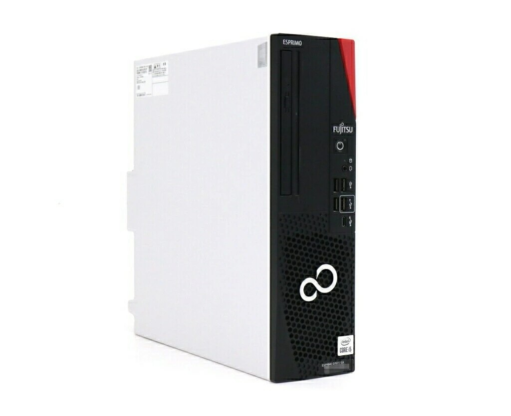 富士通 ESPRIMO D7011/GX Core i3-10105 3.7GHz 8GB 256GB(SSD) DisplayPort x2/アナログRGB出力 DVD+-RW Windows11 Pro 64bit 【中古】【20251121】