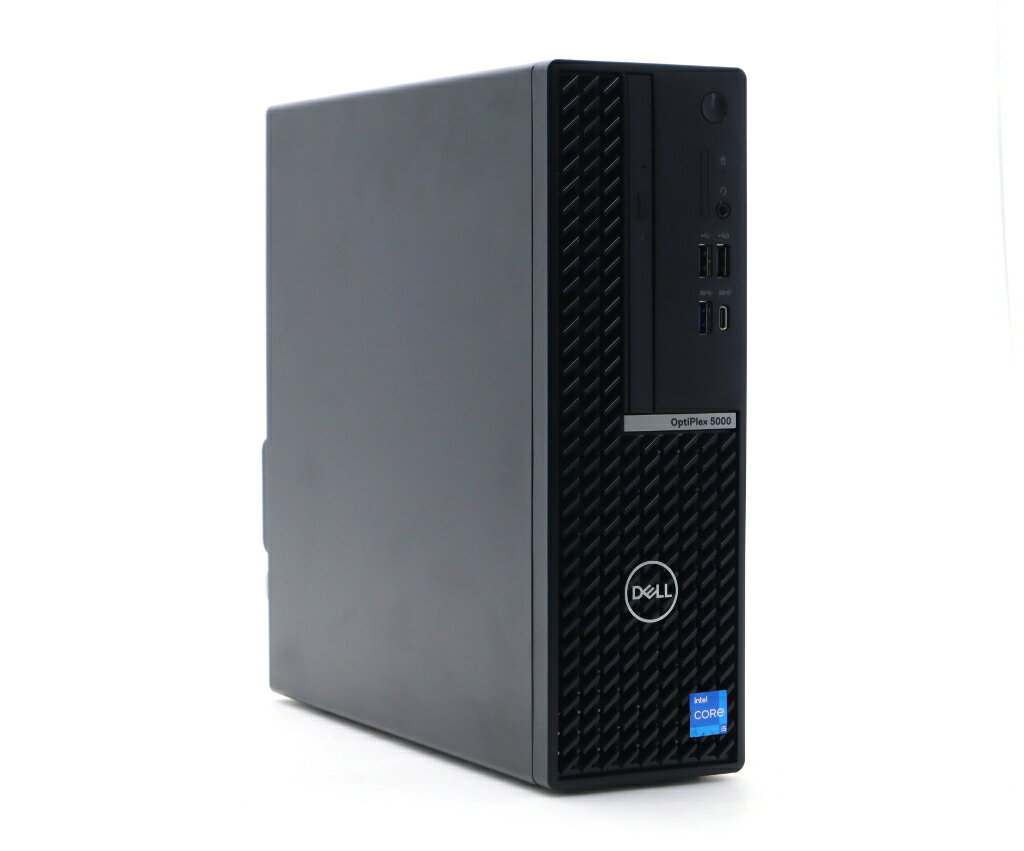 eMachines - DELL OptiPlex 5000 SFF Core i5-12500 3GHz 8GB 512GB(新品NVMe SSD) DisplayPort x2出力 DVD-ROM Windows11 Pro 64bit 【中古】【20251111】
