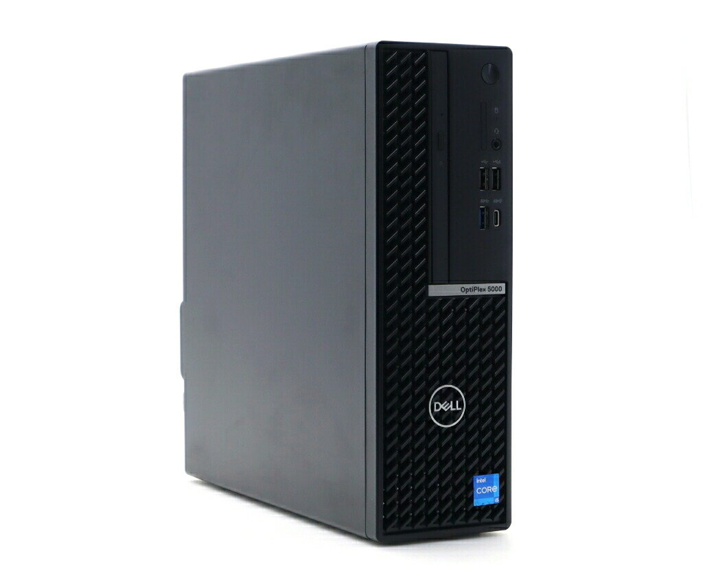 DELL OptiPlex 5000 SFF Core i5-12500 3GHz 16GB 512GB(新品SSD) DisplayPort x2出力 DVD-ROM Windows11 Pro 64bit 小難 【中古】【20251111】