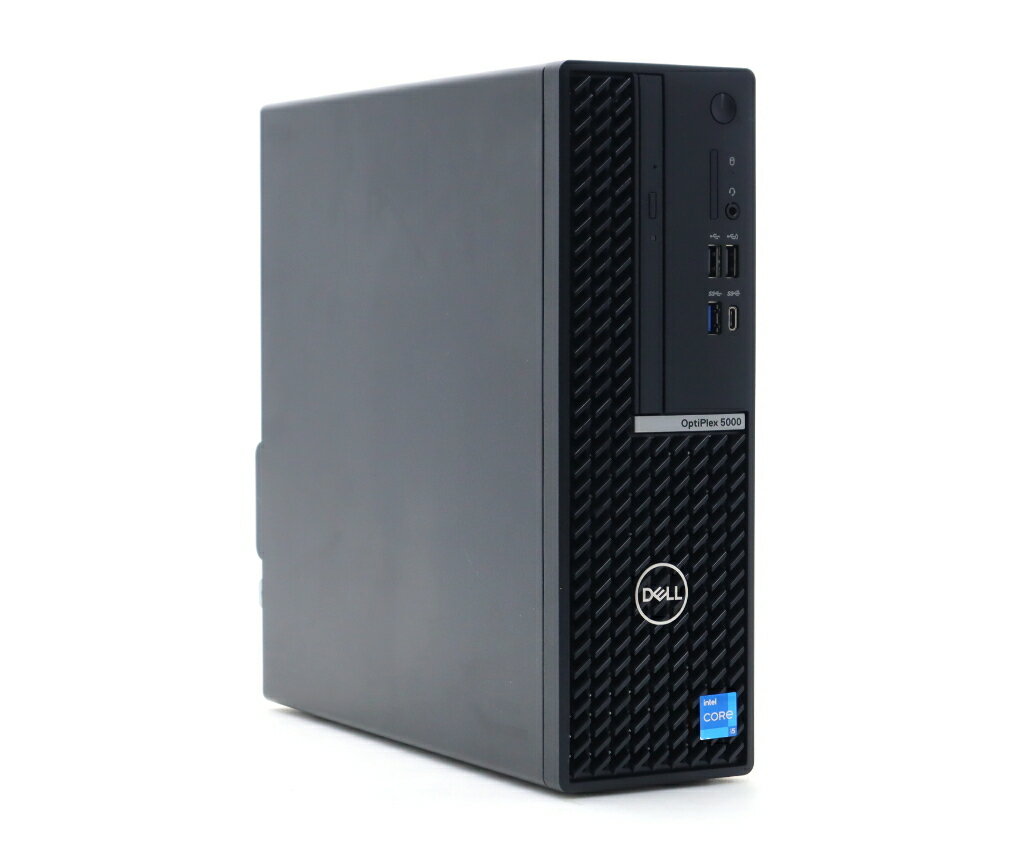 樂天商城 - DELL Optiplex 5000 SFF Core i5-12500 3GHz 16GB 512GB(新品NVMe SSD) DisplayPort x2出力 DVD-ROM Windows11 Pro 64bit 【中古】【20251105】