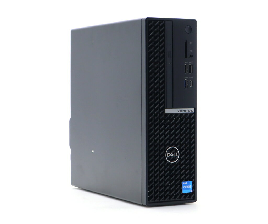 DELL OptiPlex 5000 SFF Core i5-12500 3GHz 16GB 512GB(新品NVMe SSD) DisplayPort x2/アナログRGB出力 DVD-ROM Windows11 Pro 64bit 【中古】【20251105】