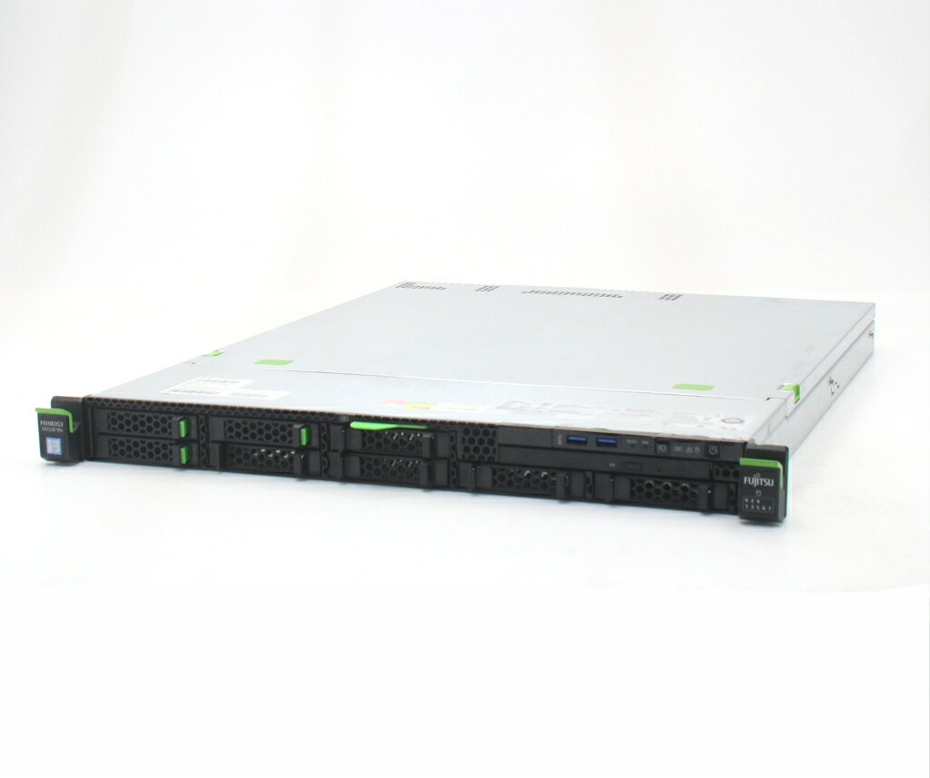 富士通 PRIMERGY RX1330 M4 Xeon E-2174G 3.8GHz 16GB 1TBx3台(SATA2.5インチ/RAID5構成) DVD-ROM PRAI..