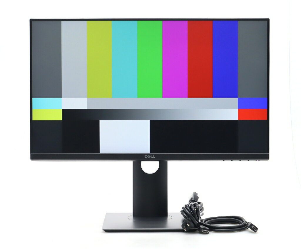 【並品】DELL P2319H 23インチ非光沢IPSパネル フルHD 1920x1080ドット HDMI/DisplayPort/アナログRGB入力 【中古】【20251230】