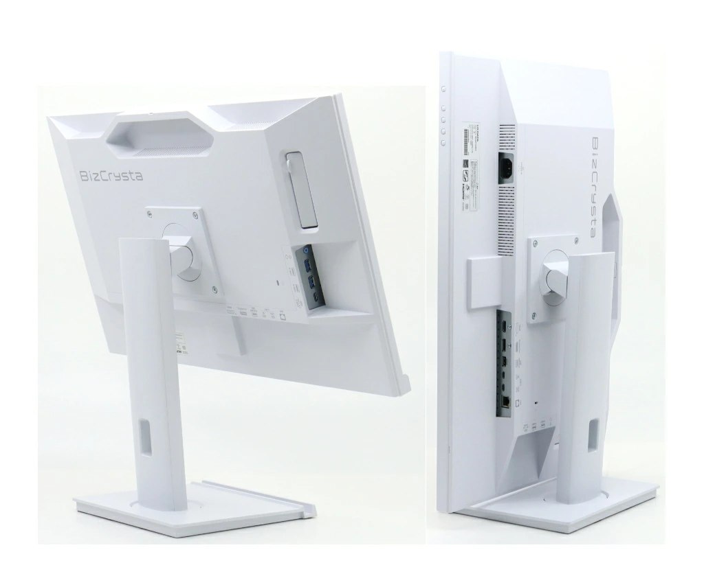 【並品】IO DATA BizCrysta LCD-BCQ271DW-F 27インチ非光沢ADSパネル WQHD 2560x1440ドット HDMI/DisplayPort/USB Type-C入力 【中古】【20251210】