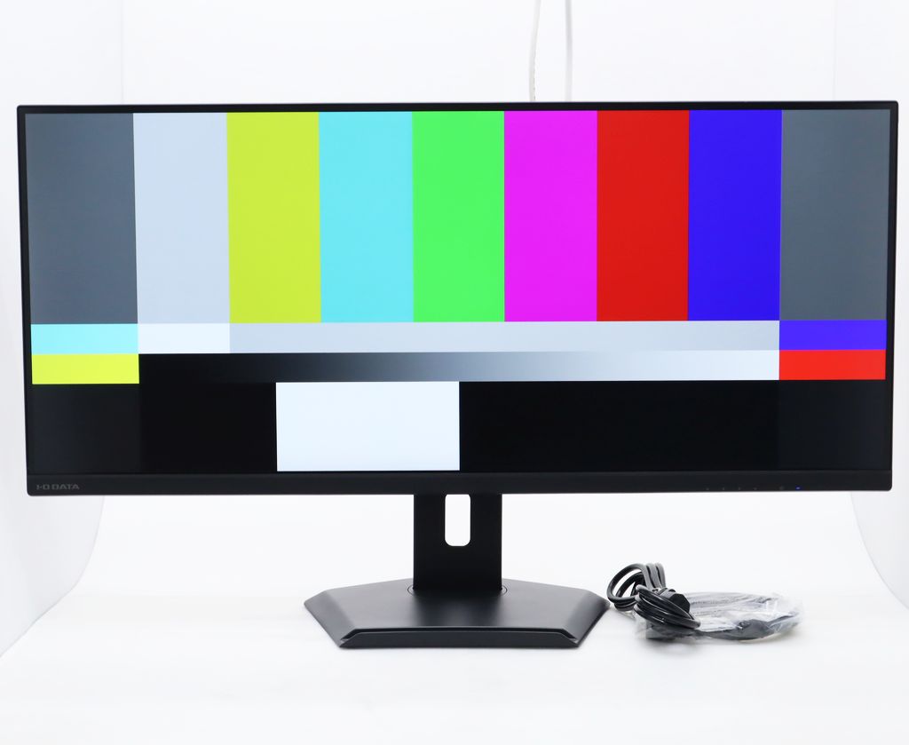 【並品】IO DATA BizCrysta LCD-CWQ341SDB-F 34インチ非光沢ADSパネル UWQHD 3440x1440ドット HDMI/DisplayPort/USB Type-C入力 【中古】【20251210】