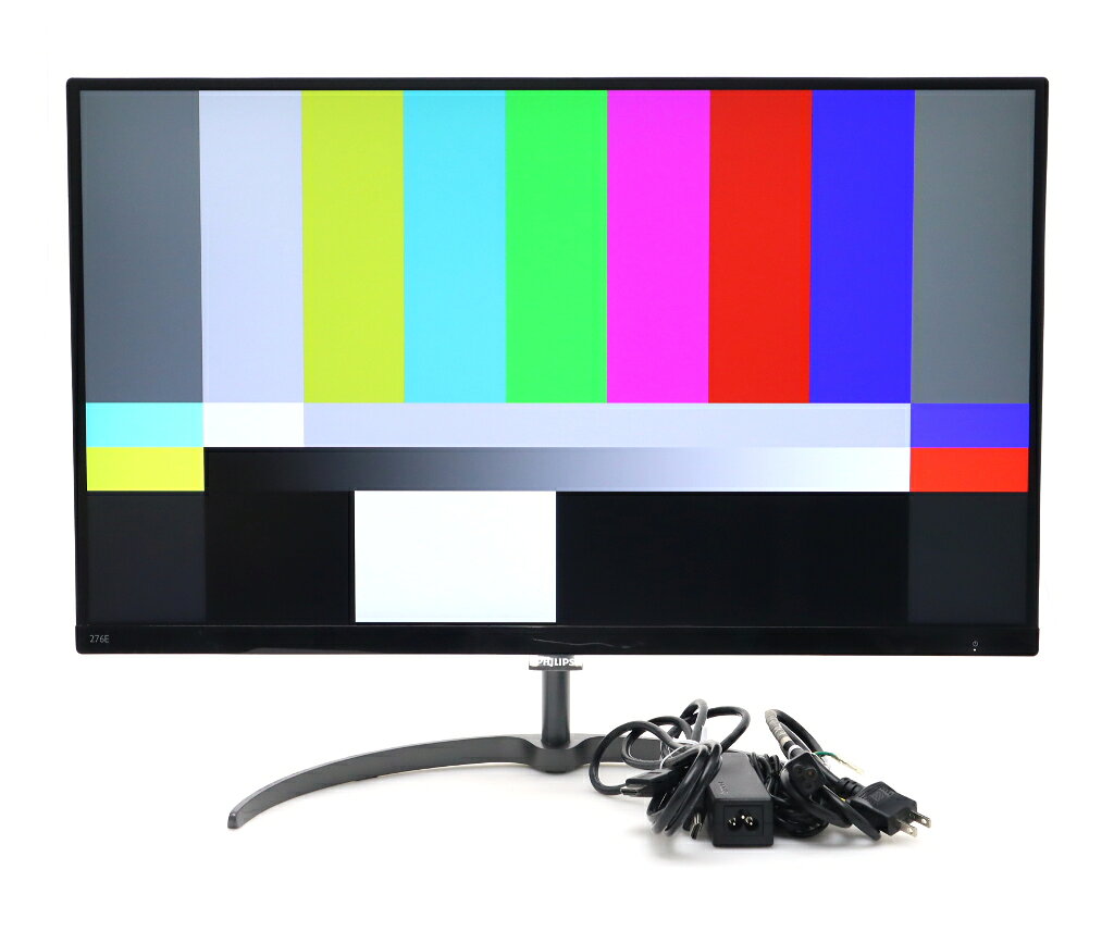 樂天商城 - PHILIPS 276E8V 27インチ非光沢IPSパネル 4K 3840x2160 HDMI x2/DisplayPort入力 目立つ使用感あり 【中古】【20251211】