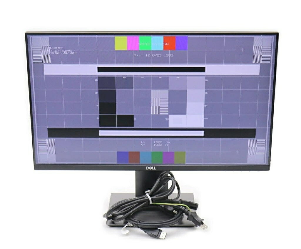 【並品】DELL P2419HC 23.8インチ非光沢IPSパネル フルHD 1920x1080ドット HDMI/DisplayPort/USB Type-C入力 【中古】【20260203】