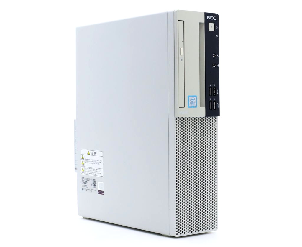 Desktop PC （Separate Type） - NEC MRH32/L-4 PC-MRH32LZ7ACS4 Core i7-8700 3.2GHz 8GB 250GB(SSD) DisplayPort x2/アナログRGB出力 DVD+-RW Windows11 Pro 64bit 【中古】【20260203】