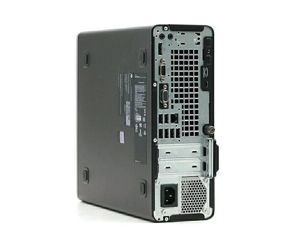 PCコンフルプレミアム楽天市場店のhp ProDesk 400 G6 SFF Core i5-9500 3GHz 8GB 256GB(新品SSD) DisplayPort/アナログRGB x2出力 DVD+-RW Windows11 Pro 64bit 小難 【中古】【20260115】｜アングル2
