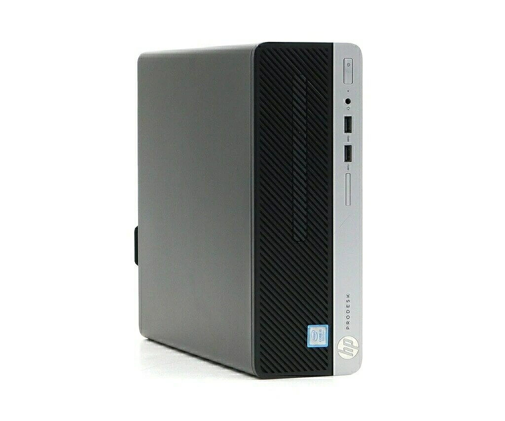 FUJITSU - hp ProDesk 400 G5 SFF Core i5-8500 3GHz 8GB 256GB(新品NVMe SSD) DisplayPort/アナログRGB x2出力 DVD+-RW Windows11 Pro 64bit 小難 【中古】【20260115】