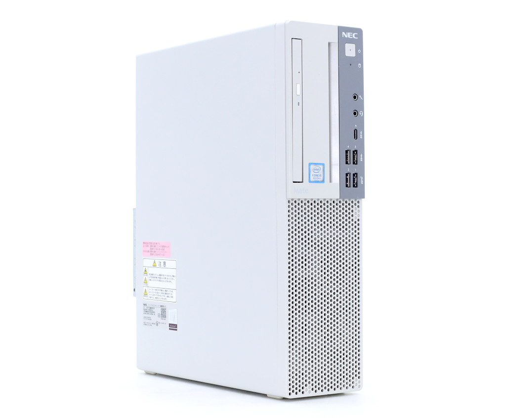樂天商城 - NEC Mate MKM30/E-3 PC-MKM30EZG3 Core i5-8500 3GHz 8GB 256GB(SSD) DisplayPort x2/アナログRGB出力 DVD+-RW Windows11 Pro 64bit 【中古】【20260206】