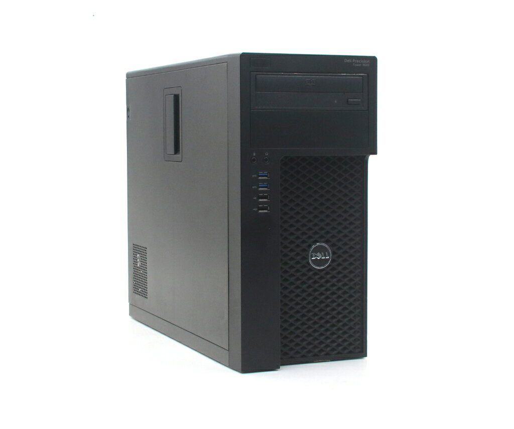 DELL Precision 3620 Tower Xeon E3-1240 v5 3.5GHz 16GB 128GB(SSD) Quadro K2200 DVD-ROM Windows7 Pro 64bit 【中古】【20260210】