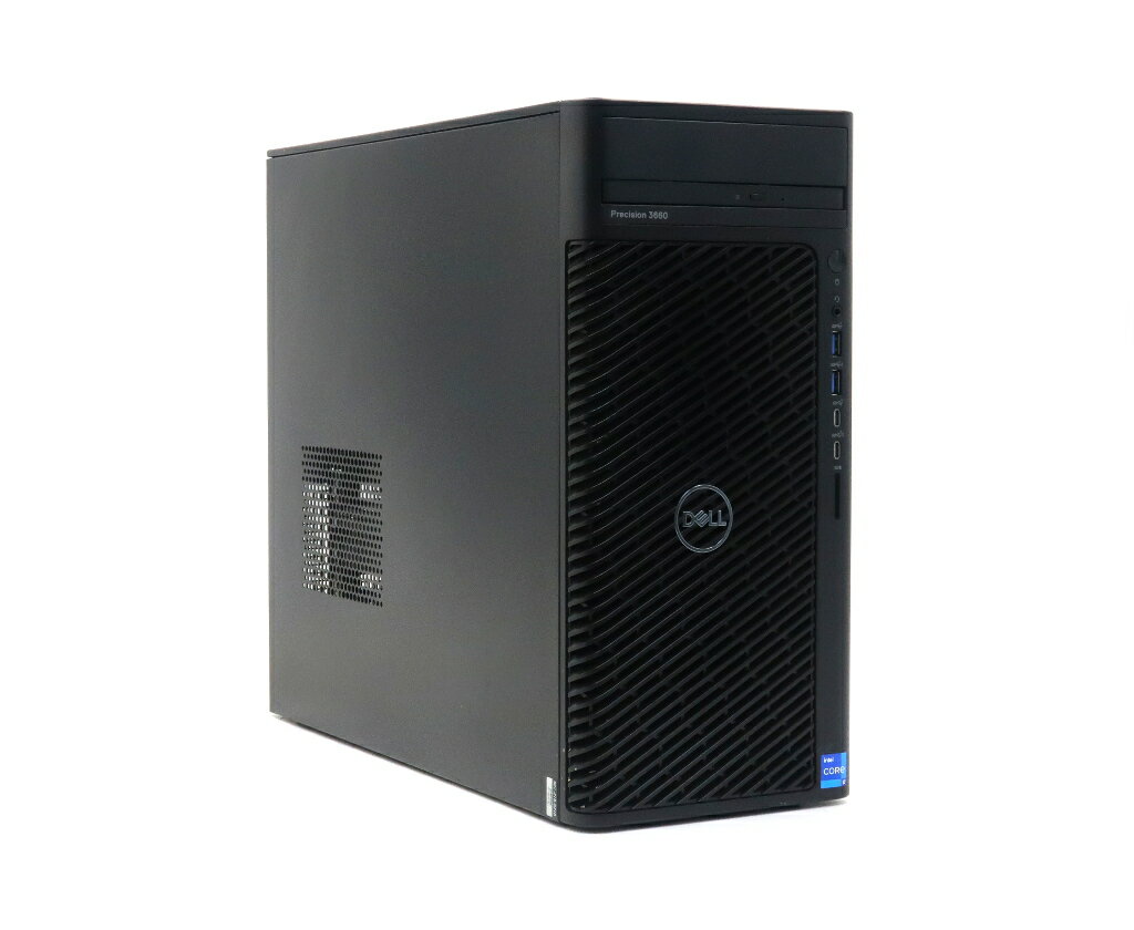 DELL Precision 3660 Tower Core i7-12700 2.1GHz 64GB 2TB(NVMe SSD)+4TB(HDD) GeForce RTX3070 DVD+-RW Windows11 Pro 64bit 【中古】【20260210】